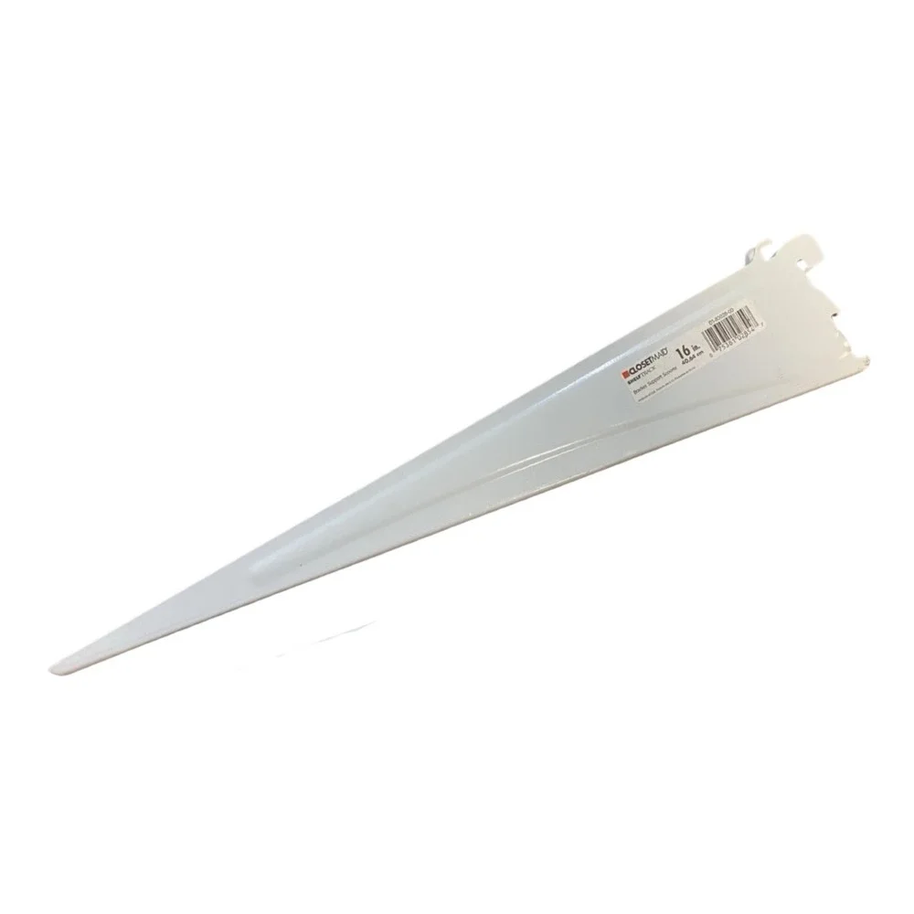 Closetmaid 285400‎ 16-In. White Shelf Track Bracket Lot of 12